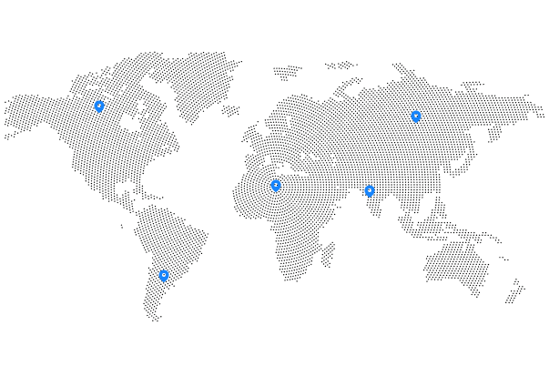 Vinaux global supply market map
